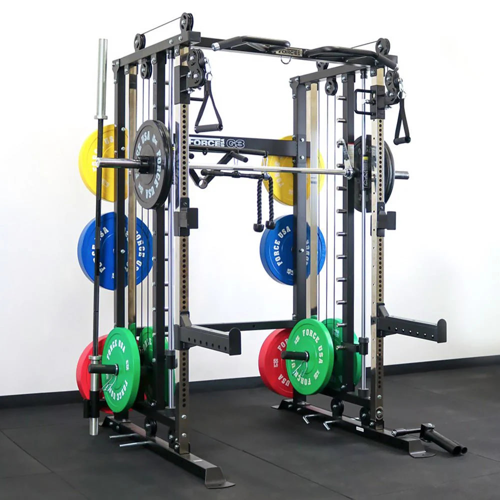 جهاز تدريب Force USA G3 متعدد الإمكانات مع لوحة ضغط الساق