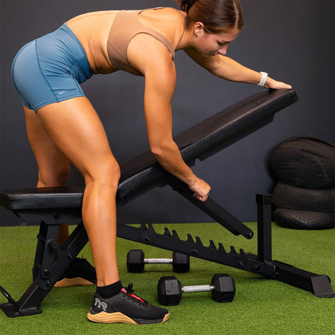 مقعد مسطح، مائل، منحدر (FID) التجاري من Force USA