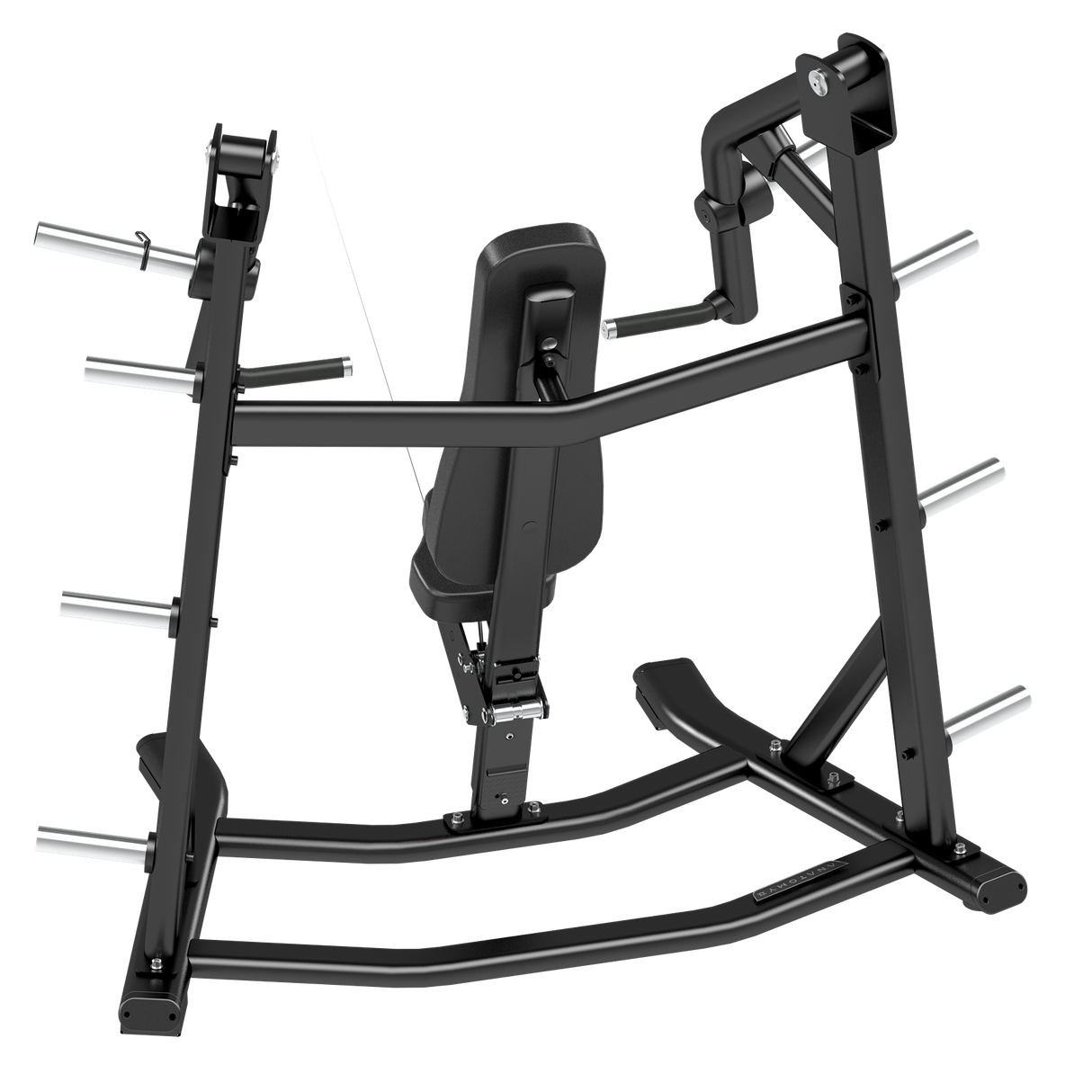 تمرين ضغط الصدر المائل - محمل باللوح