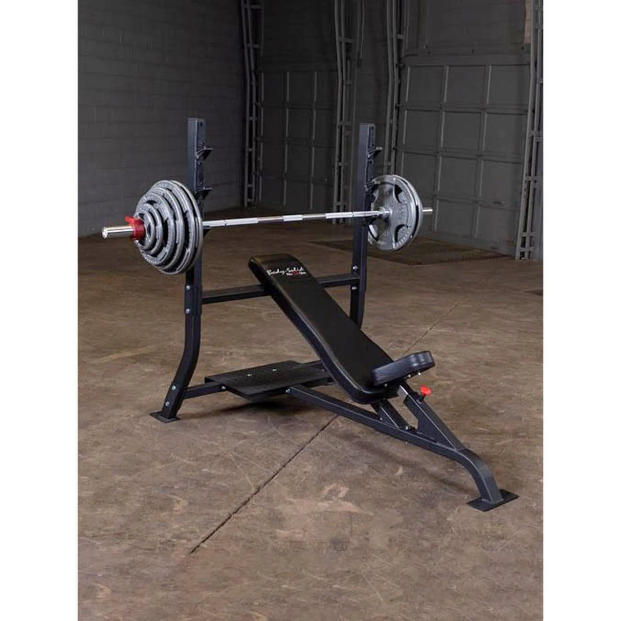 Body Solid Pro Clubline Incline Olympic Bench