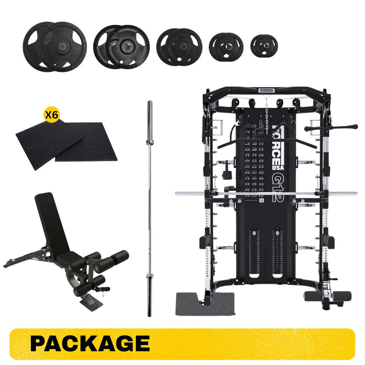 Force USA G12 Home Gym Package