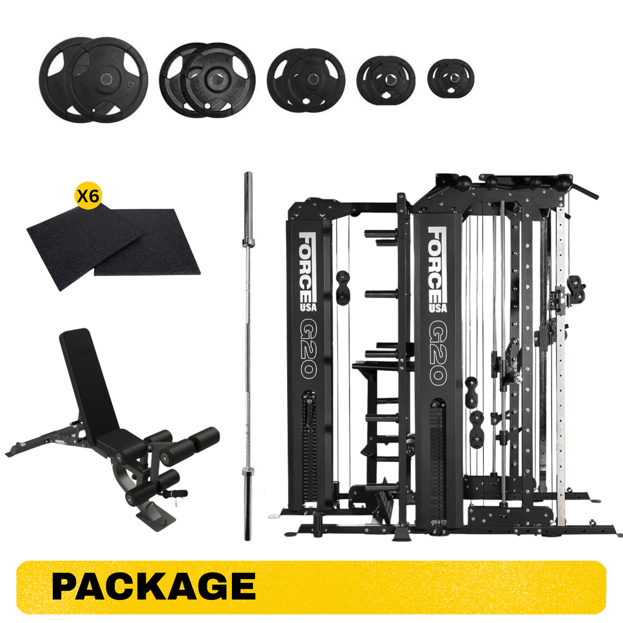 Force USA G20 Home Gym Package