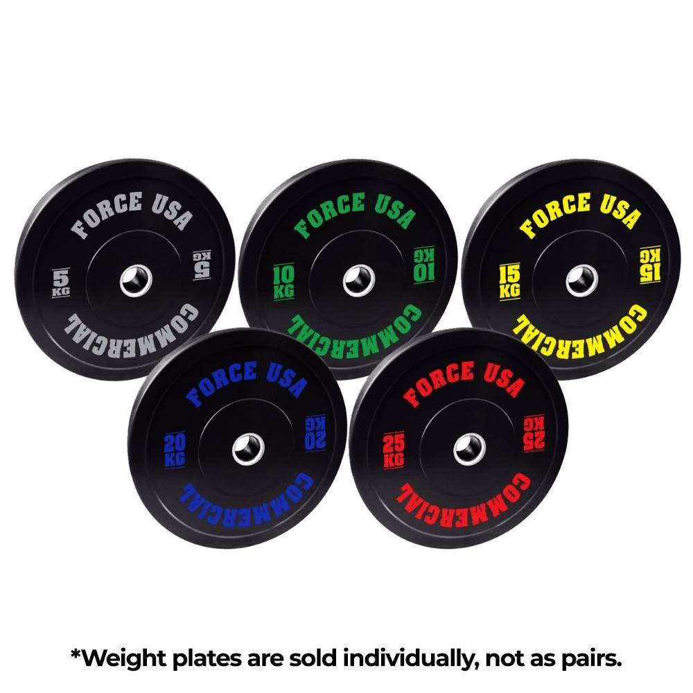 FORCE USA Ultimate Training Bumper Plates (Sold individually)
