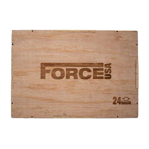 FORCE USA 3 in 1 Wooden Plyo Box