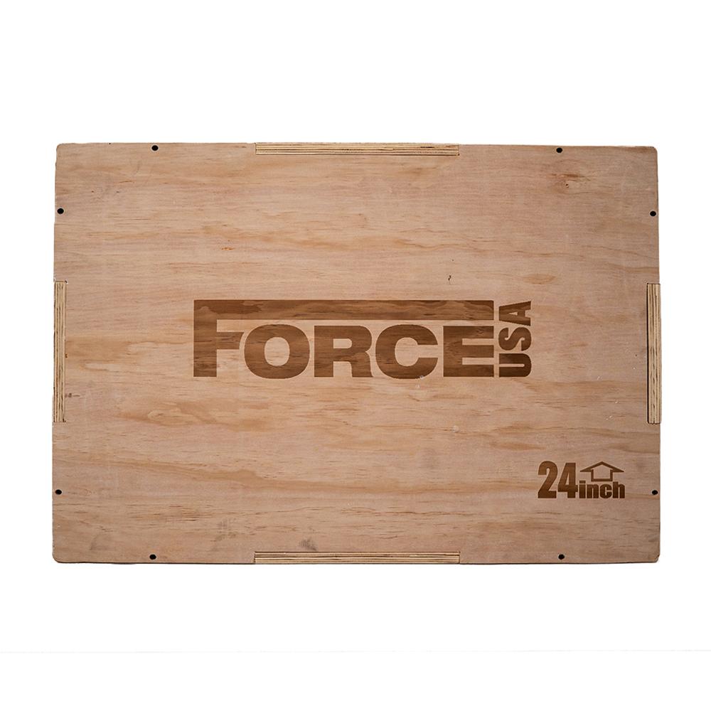 FORCE USA 3 in 1 Wooden Plyo Box
