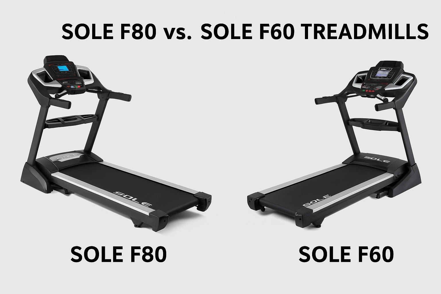 Sole F80 vs. F60 Treadmill Showdown: Which Model Fits Your Fitness Goals?