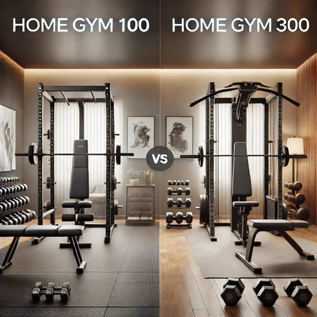 Home Gym 100 vs. Home Gym 300: Balancing Features and Affordability