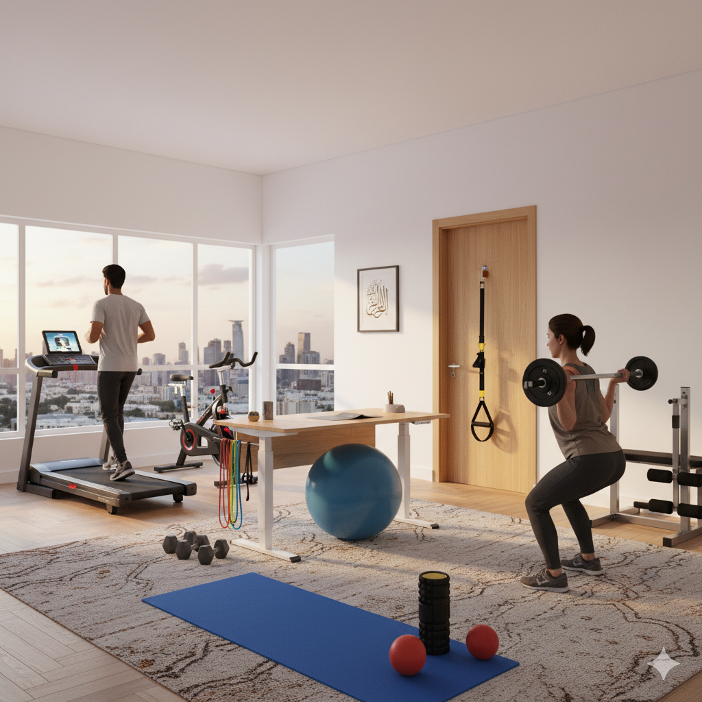 Best Home Gym Equipment in Saudi Arabia for Beginners and Professionals