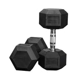 Anatomy Hex rubber coated dumbbell (Pair)