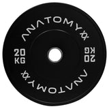 Anatomy Black Rubber Bumper weight Plates