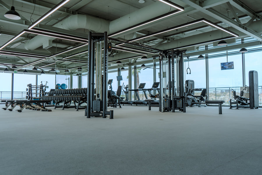 Commercial gym setup project