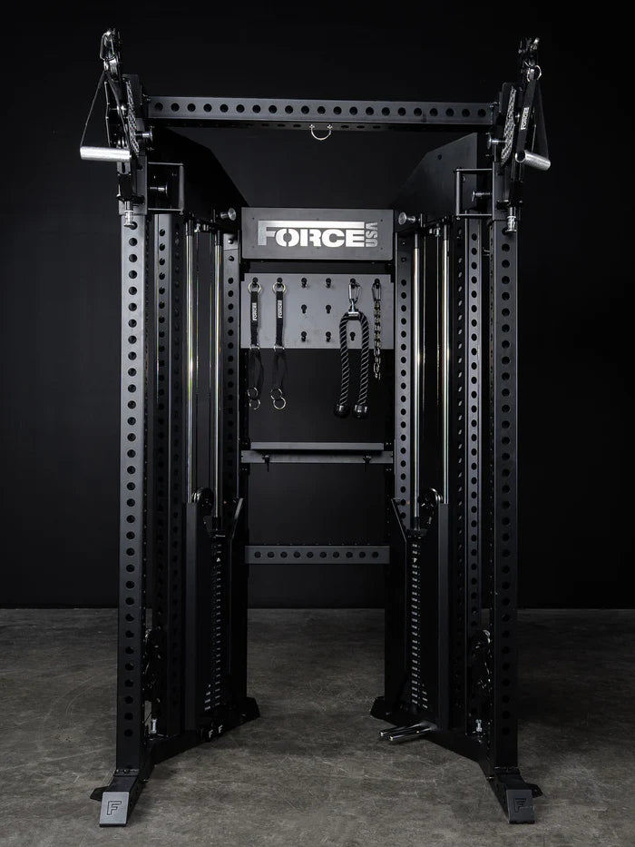 Force USA Functional Trainer Rack Including J-Hooks & Spotter Arms