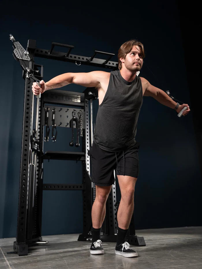 Force USA Functional Trainer Rack Including J-Hooks & Spotter Arms