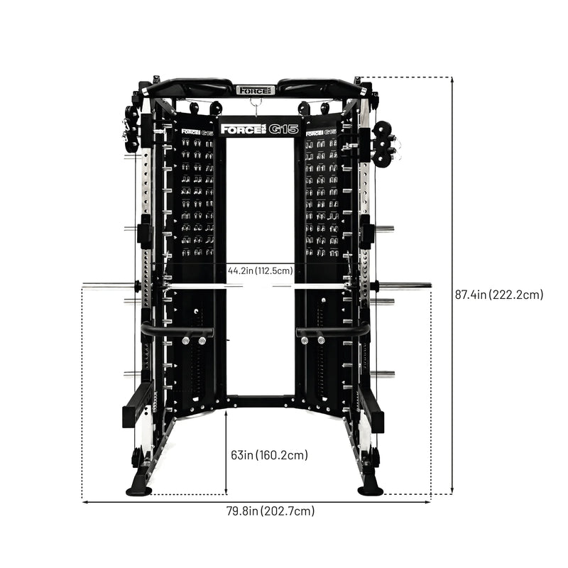 Force USA G15® All-In-One Trainer +Jammer Arms+Leg Curl Leg Extension