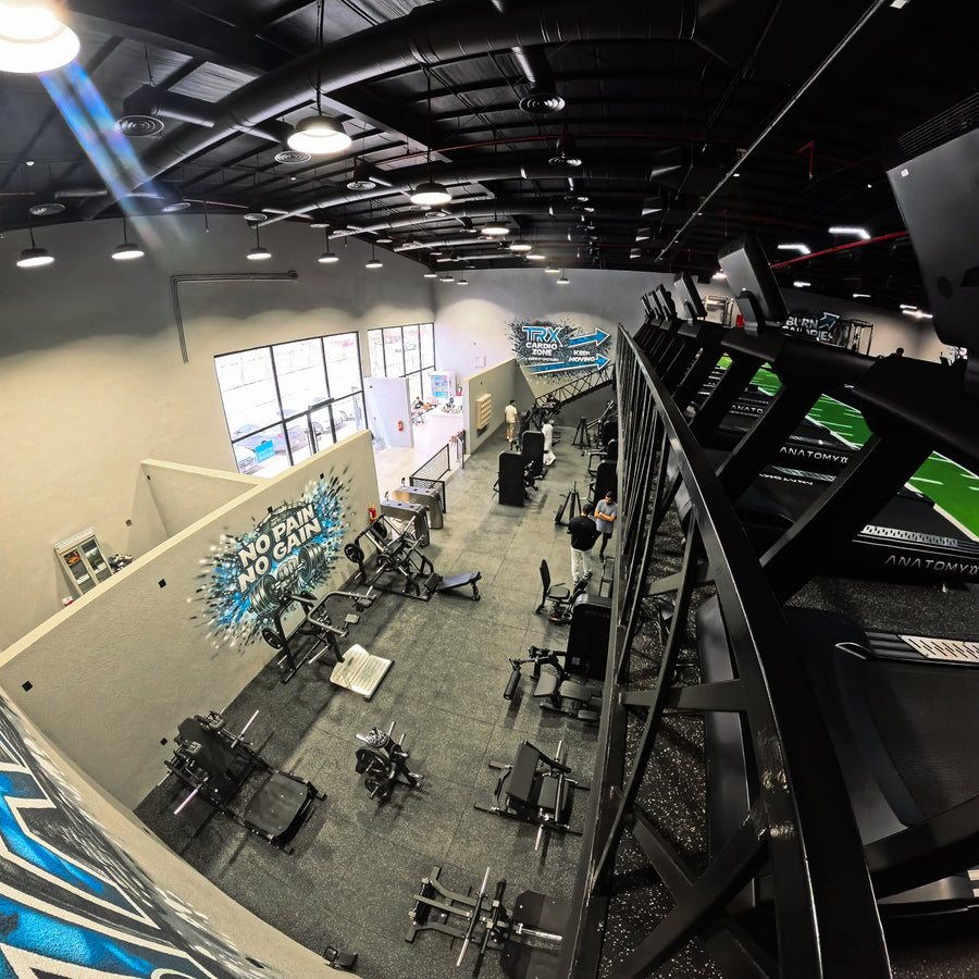 Commercial gym setup project