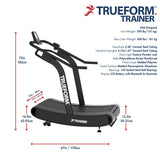 TRUEFORM TRAINER Curved Manual Treadmill